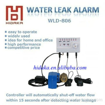 2015 Digital hot water heater water leak detector with electric auto shut off valve